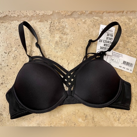 Marlies Dekkers 30B black push up bra and panty set 65B Marlies Dekkers bra sale - Picture 7 of 13